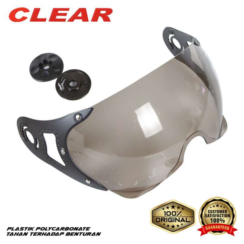 Jual Kaca Helm Visor Helm Retro Model Pilot Bening Di Seller Gma