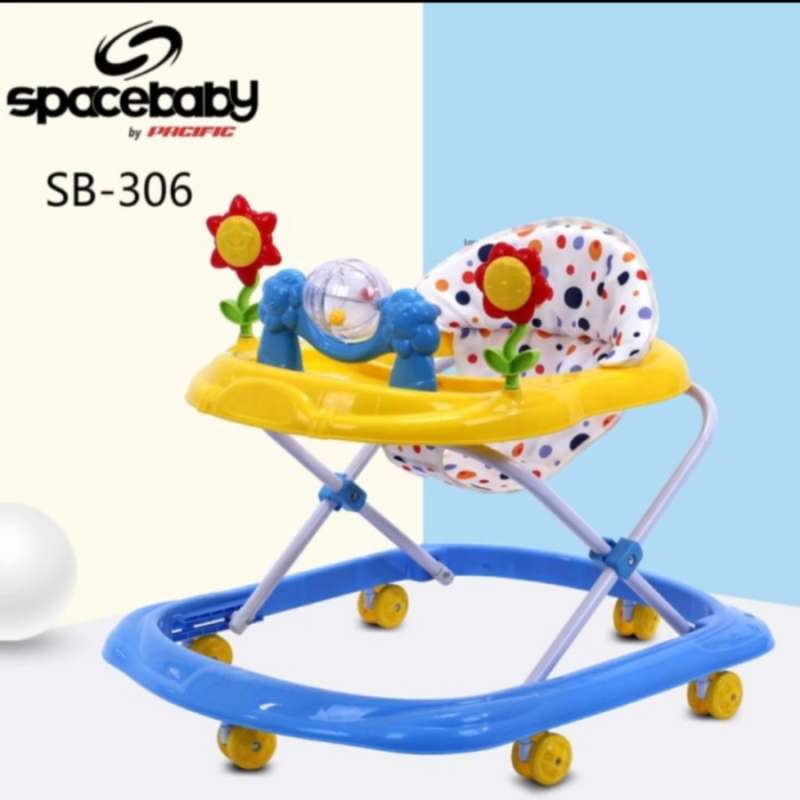 Jual Baby Walker Spacebaby Space Baby Sb306 Sb 306 By Pacific Online Mei 2021 Blibli