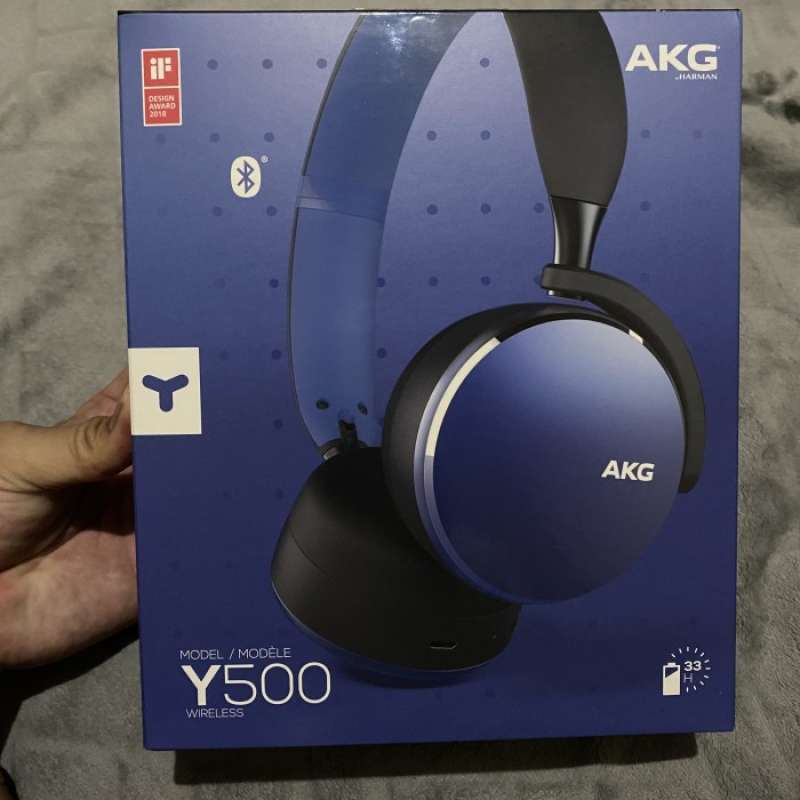 Headphone Wireless Akg Y500 Original 
