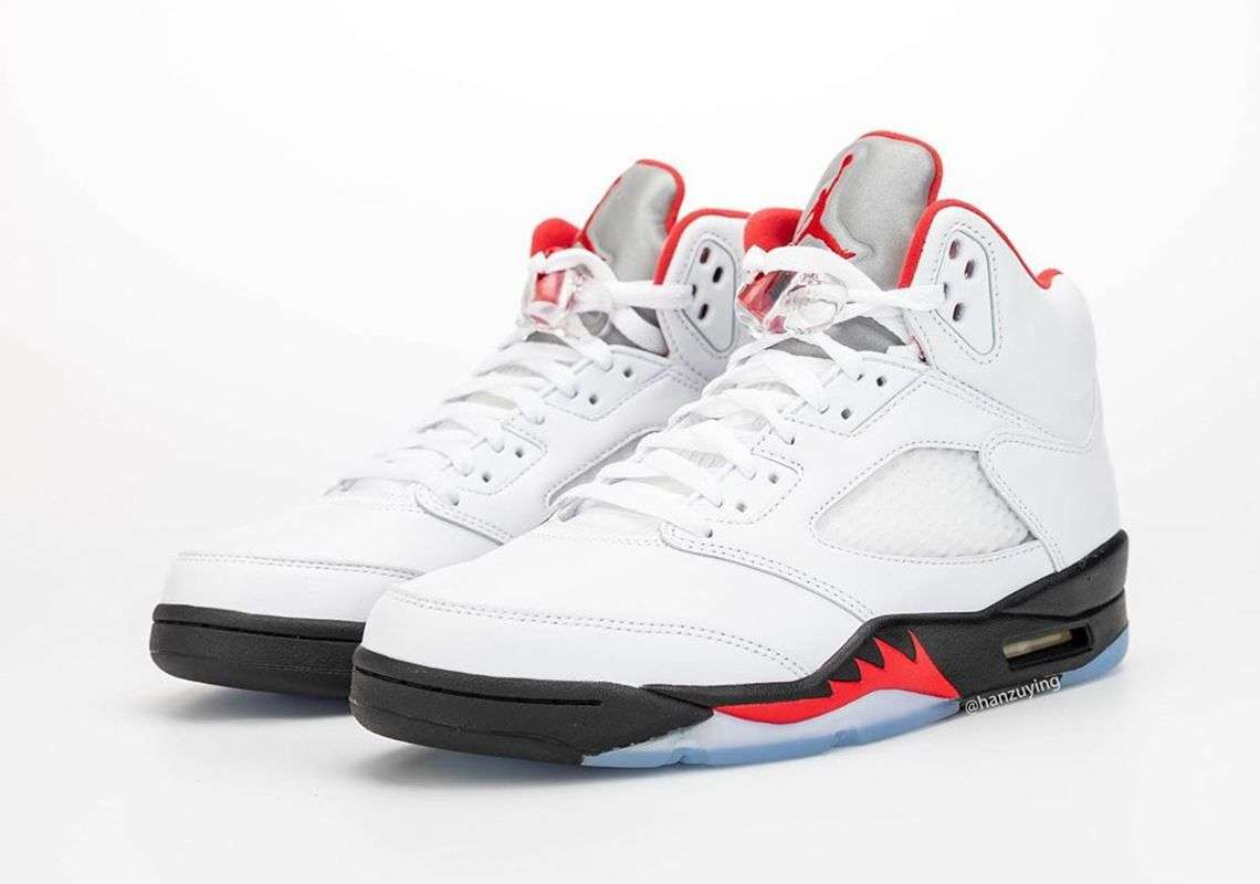 nike retro 5 fire red