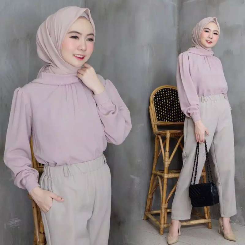 Jual Tabina Be Blouse Fashion Baju Atasan Wanita Kekinian Murah Mei 2021 Blibli