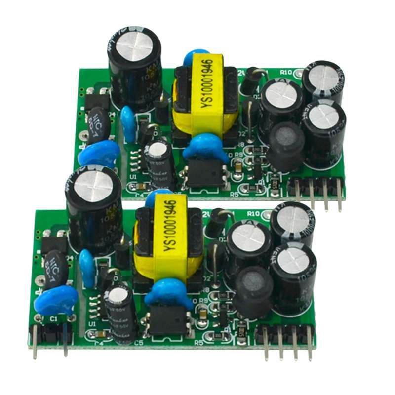 2Pcs AC-DC Switching Power Supply Module 110-240V to 5V 12V Voltage Converter