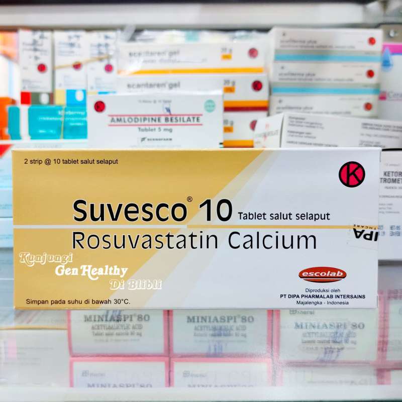 Jual Suvesco 10 Mg Original Perbox 20 Tablet Online Maret 2021 Blibli