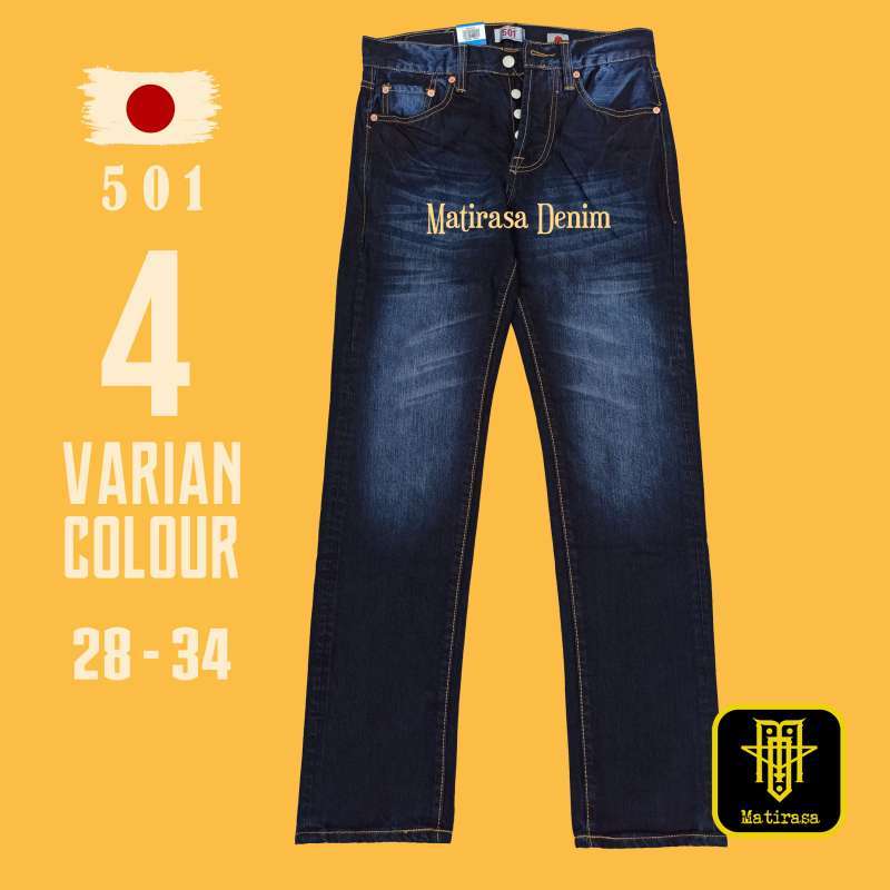 Jual Levis 501 Original Pria Import Made In Japan Straight Fit Denim  Selvedge Accent / Celana Jins Pria Panjang / Celana Levis Pria Import di  Seller Matirasa - Indonesia | Blibli
