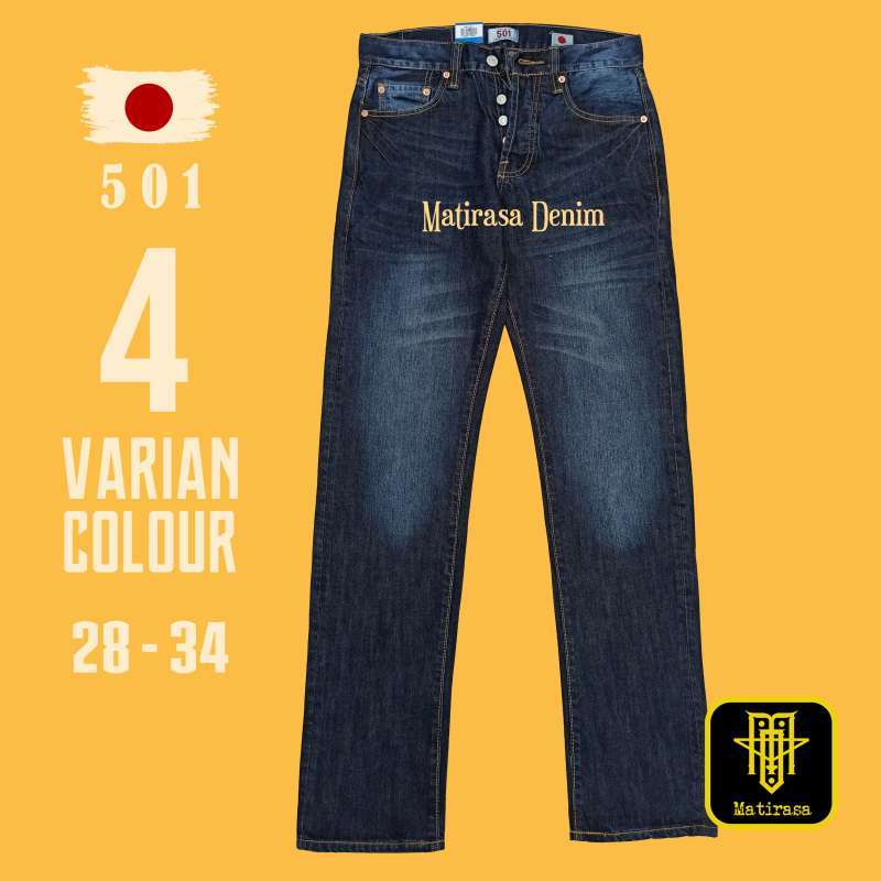 Levis 501 Original Pria Import Made 