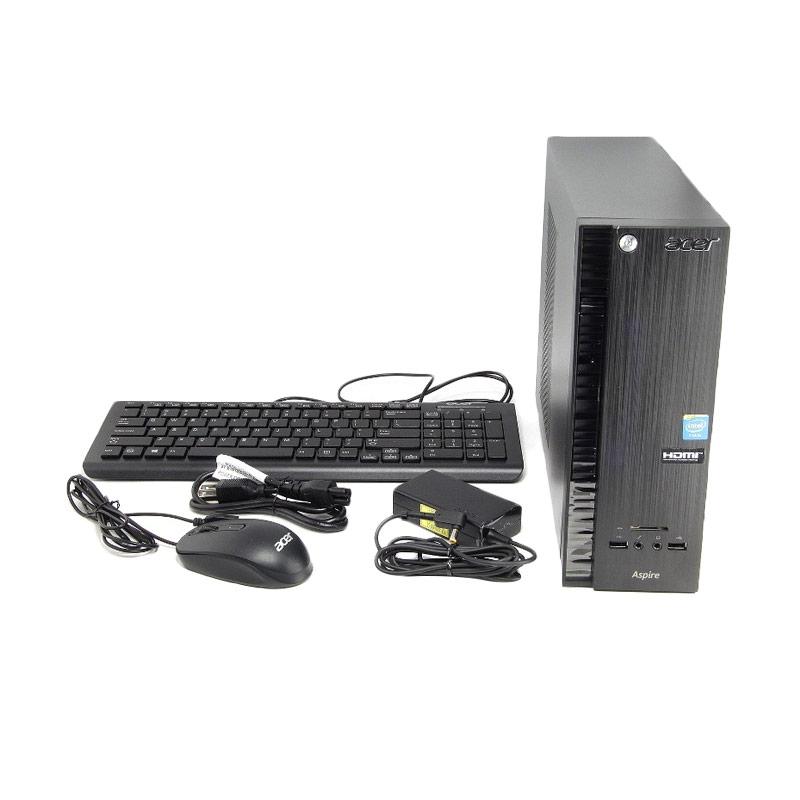 Acer Aspire XC-704G/BK-B Desktop PC [Celeron CPU N3050/ 4GB RAM DDR3/ 500GB HDD/ Windows 10]