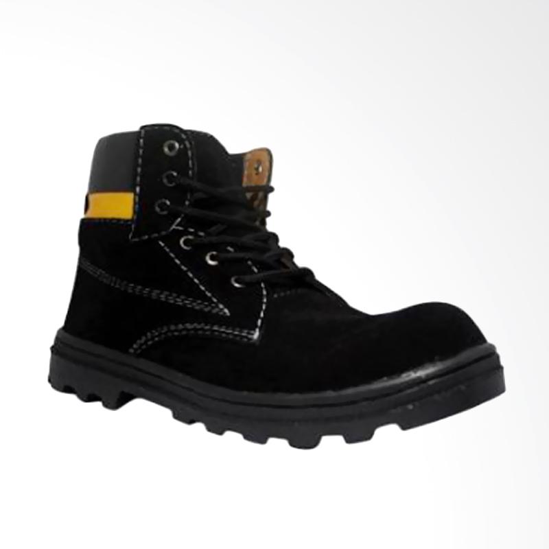 Jual Sepatu Safety Caterpillar Safety Boots Outdoor Suede Leather Sepatu Pria Hitam Online September 2020 Blibli Com