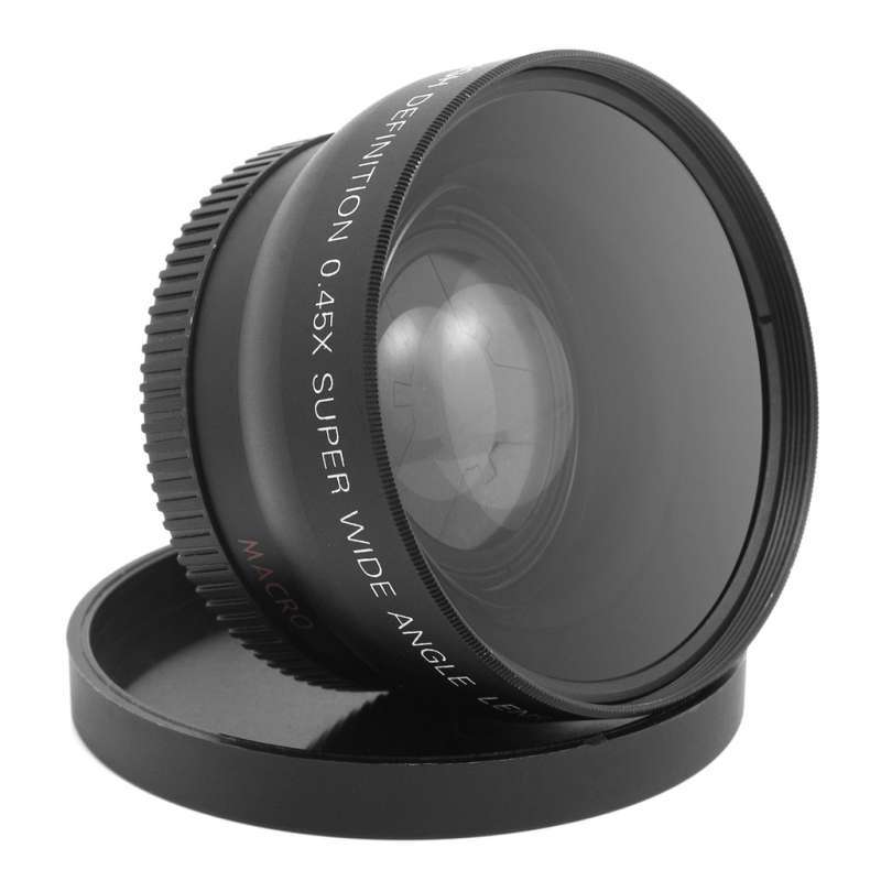 Promo 52mm 0.45x Wide Angle Macro Lens for Canon Nikon Sony Minolta  Pansonic Olympus Pentax Digital SLR Cameras Diskon 16% di Seller Homyl -  China | Blibli