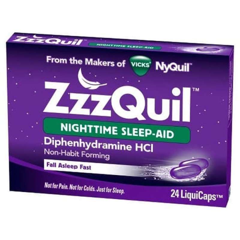 Promo Vicks Zzzquil Nighttime Sleep Aid Made In Usa 24 Liquicaps Di Seller Jp Mart Kota Jakarta Utara Dki Jakarta Blibli