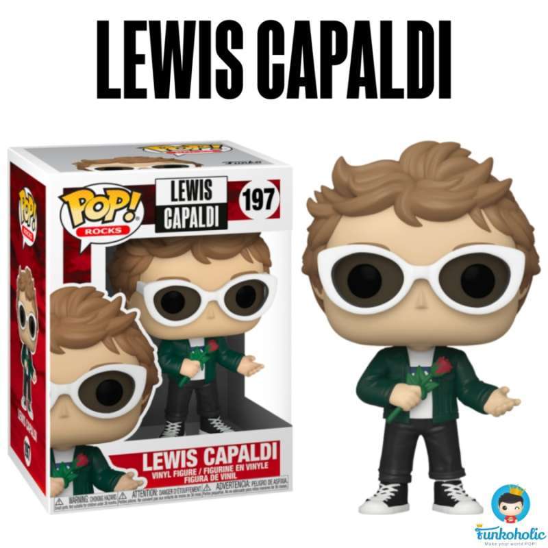 Promo Funko POP! Rocks Lewis Capaldi 