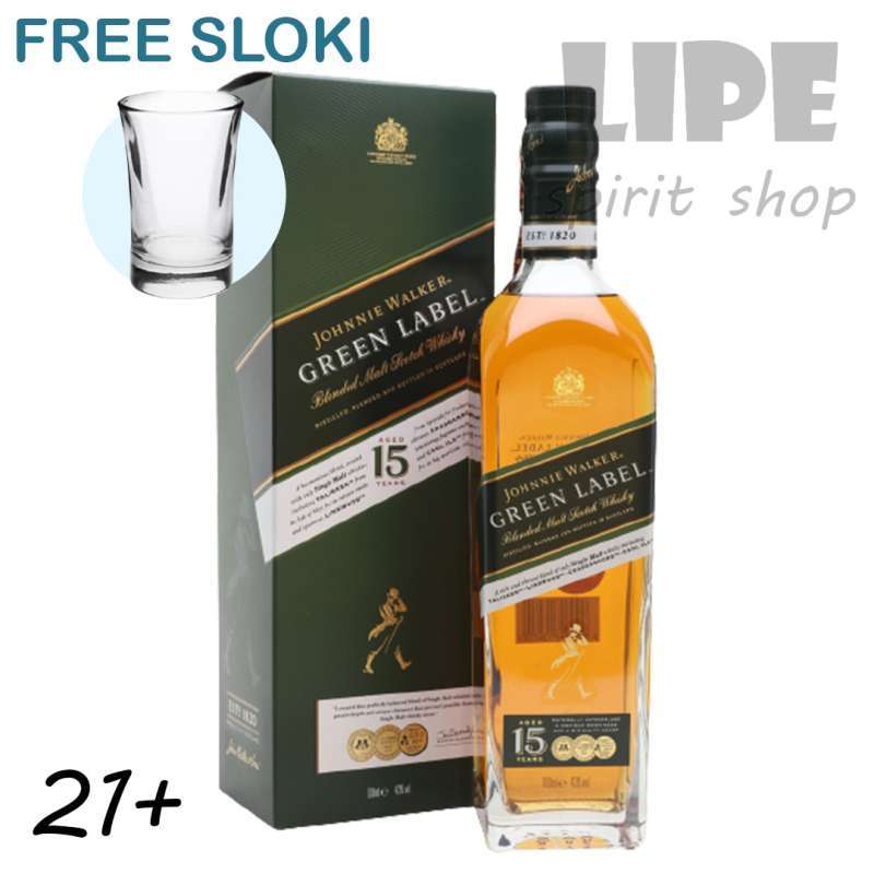 Promo Johnnie Walker Green Label Whisky Original Diskon 46 ...