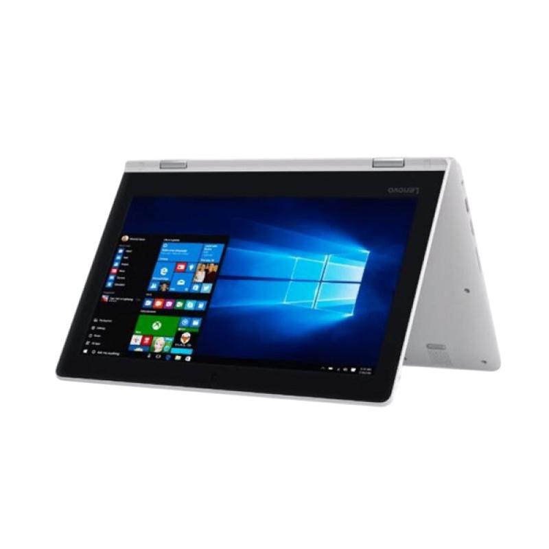 Lenovo Yoga 310 11IAP-80U200-36ID Notebook - White [N3350/4 GB/1 TB/Intel HD/11.6 Inch/Touchscreen/Win 10]