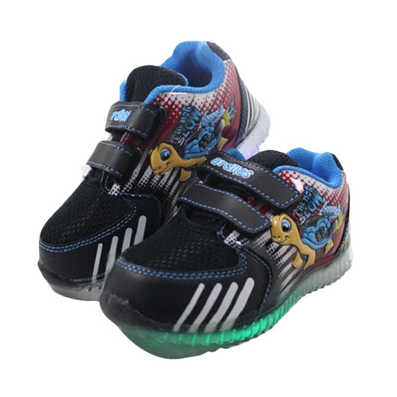 harga Ardiles Lampu Lala Sepatu Anak - Black Blue Blibli.com