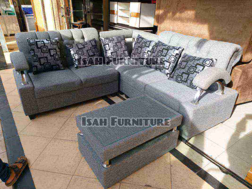 Jual Kursi Sofa Ruang Tamu L Minimalis Modern Orlando Grey Terbaru Juni 2021 Blibli
