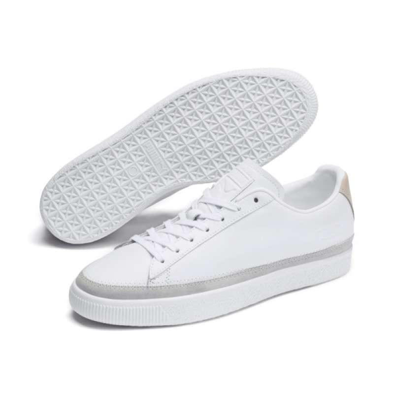 puma basket trim metallic