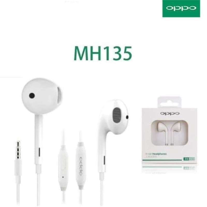 Jual HEADSET OPPO MH135 ORIGINAL GARANSI 6 BULAN HEADPHONE