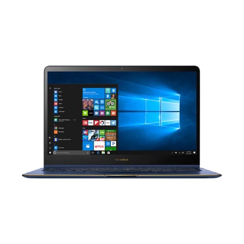 ICT 2017 - Asus Zenbook Flip S UX370 Laptop - Royal Blue [13.3" FHD/ i7-7500/ 16GB/ 512GB M2 SSD/ Win 10]