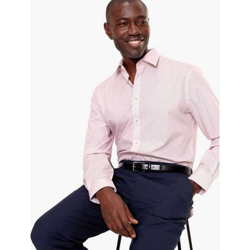 Tailored Fit Printed Easy Iron Shirt 