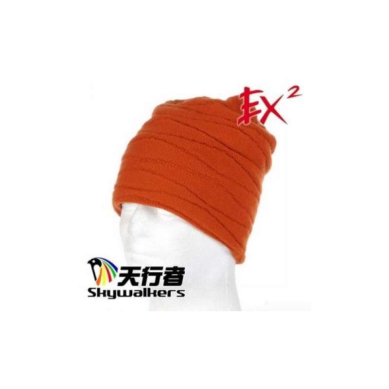 EX2)EX2 classic wool hat (dark orange 