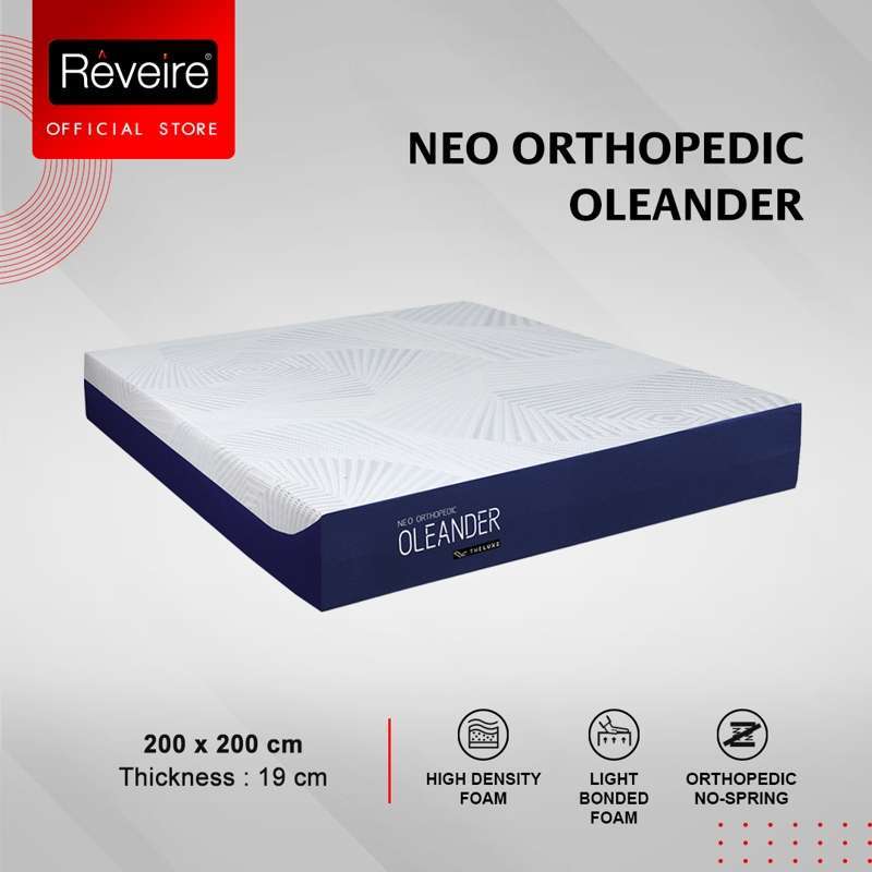 Reveire Mattress Oleander Orthopedic 200x200 (SURABAYA SEKITARNYA)