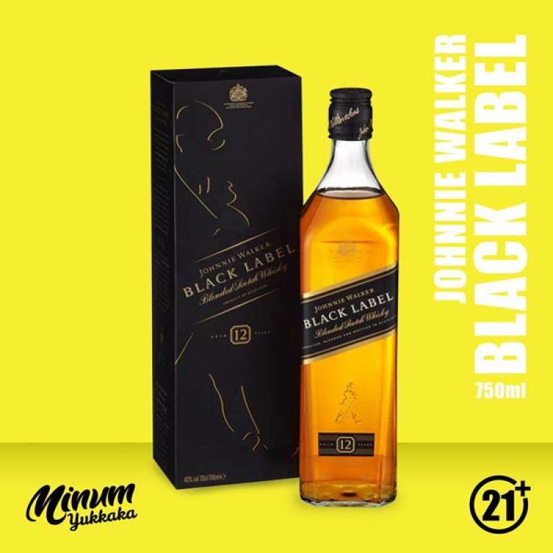 Jual Johnnie Walker Black Label 750ml di Seller Minum Yuk ...