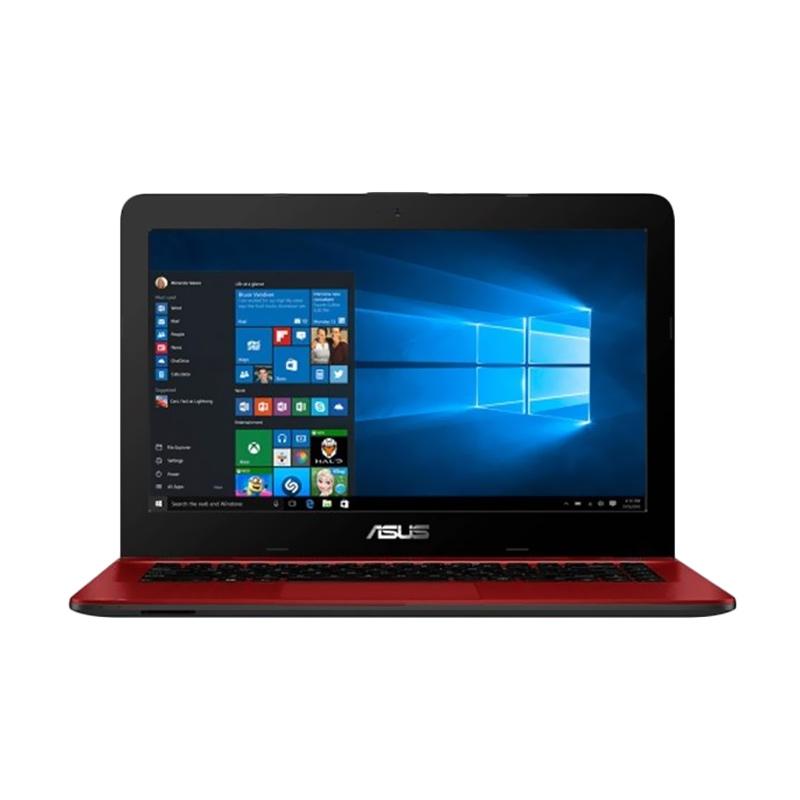 Asus X441S Notebook ��� Red [WIN10 ORI/Dual Core/4GB/500GB/Intel HD]