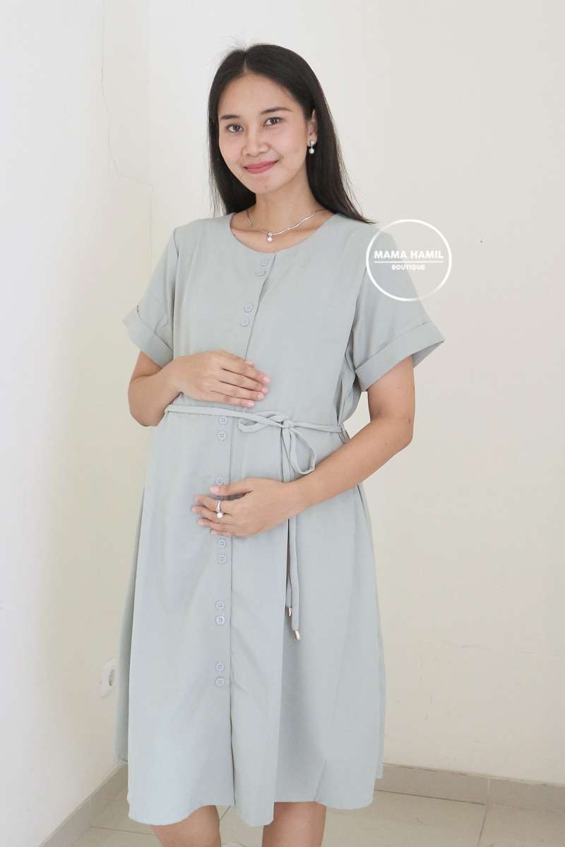Jodie Dress Baju Hamil Menyusui Kancing Modis Elegan Casual Formal Nyaman Tali Perut Dro 1012 Terbaru Agustus 2021 Harga Murah Kualitas Terjamin Blibli