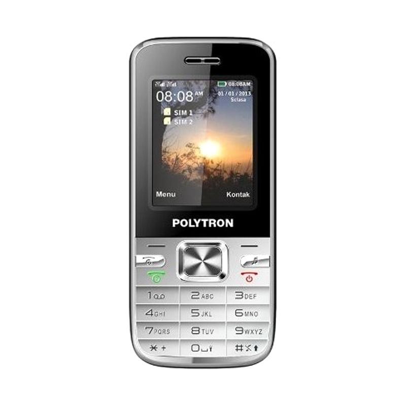 Polytron C202 Camera Candybar Handphone - White