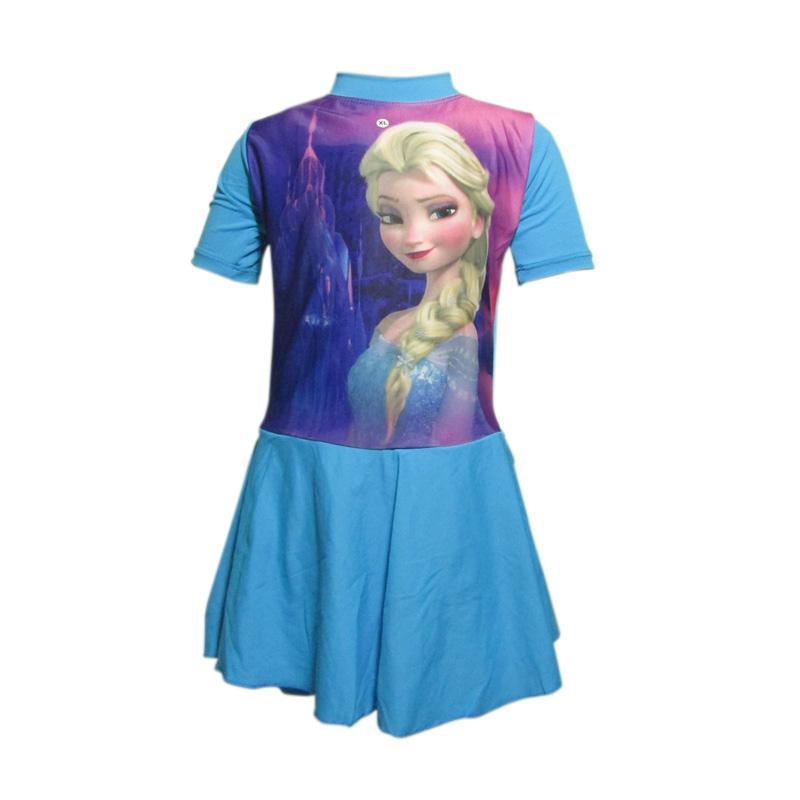 Jual Rainy Collections Karakter Frozen Baju Renang Anak Blue Size 3 7 Thn Online Oktober 2020 Blibli Com