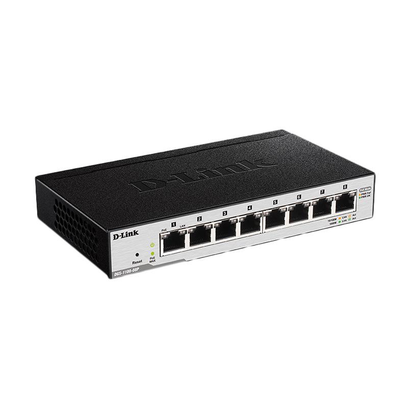 Jual D Link Dgs 1100 08p Gigabit Poe Switch Online Agustus 2020 Blibli Com