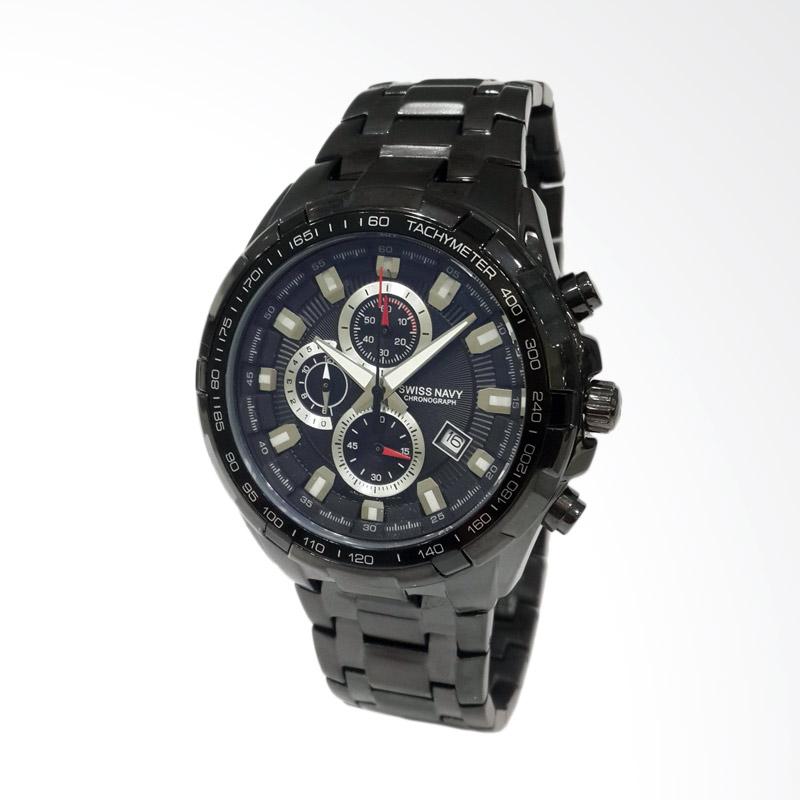 Swiss Navy 8004MABBK Jam Tangan Pria Black