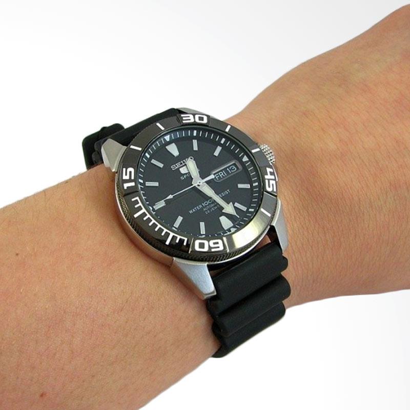 Jual Seiko 5 Sport Automatic SNZE19K1 Rubber Strap Jam Tangan Pria