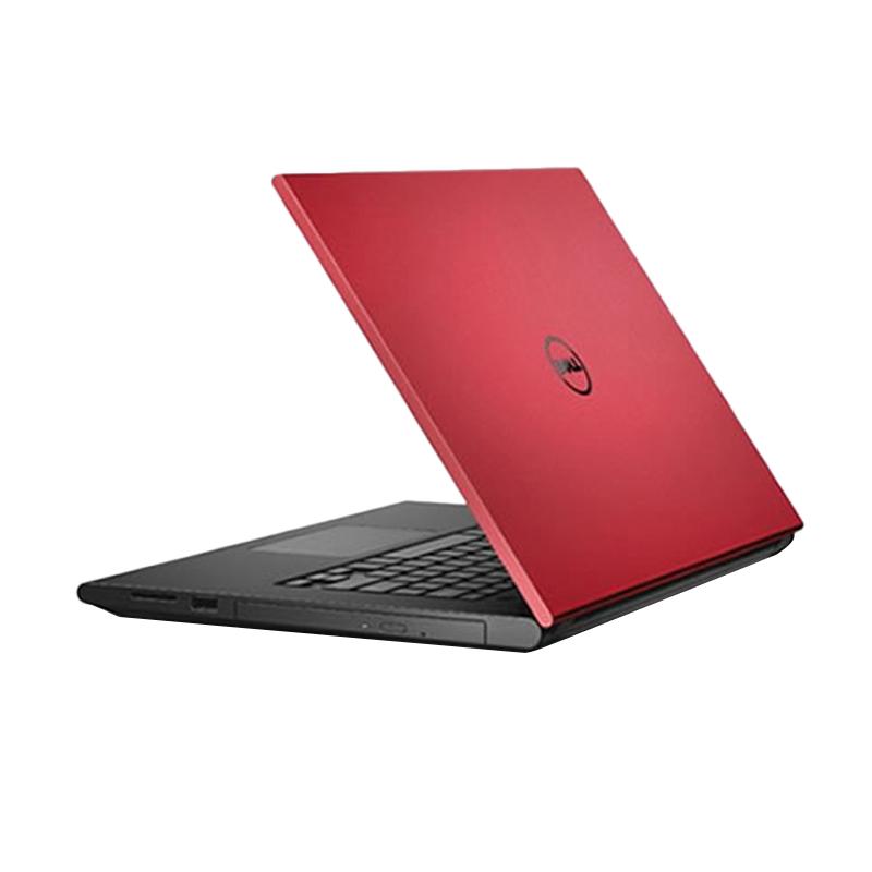 DELL Inspiron 3442 Notebook - Red [Core i3-4005U/4GB/500GB/14 Inch/UMA/UBT]