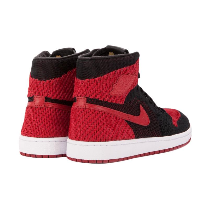 Jual NIKE Men Air Jordan 1 Retro High Flyknit Bred Sepatu Olahraga Pria -  Black Red [919704-001] di Seller True OG Sports - Kamal Muara, Kota Jakarta  Utara | Blibli