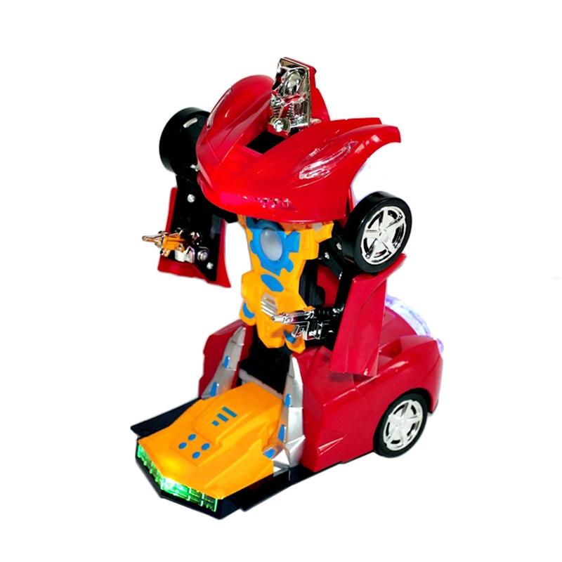 robot races car 2 in 1