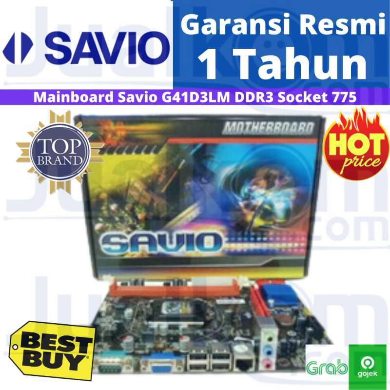 Savio G41D3LM Socket 775 Motherboard