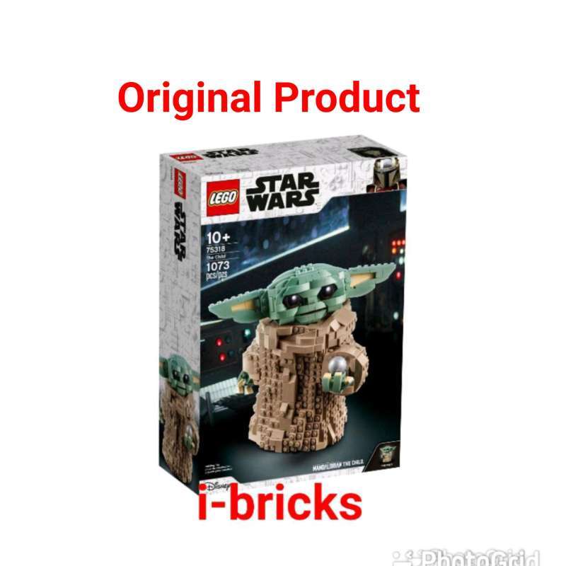 Jual LEGO Star Wars 75318 The Child Build Display Model Baby Yoda