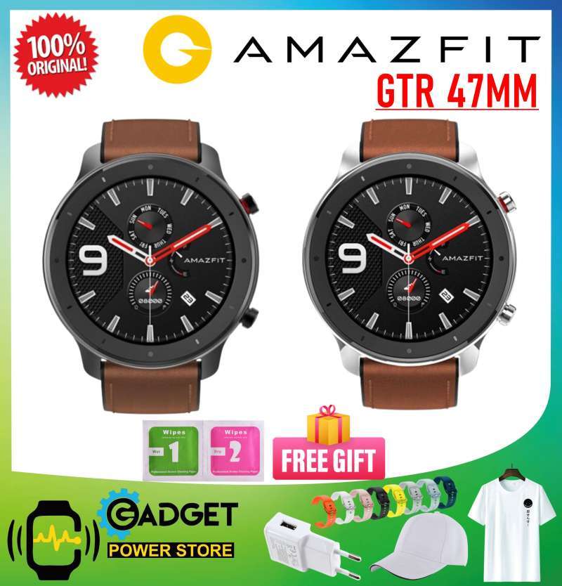 Jual AMAZFIT GTR 47MM 47 MM XIAOMI HUAMI ORIGINAL SMARTWATCH Original 100%  - Black di Seller Master Gadget Store - Pademangan Timur, Kota Jakarta  Utara | Blibli