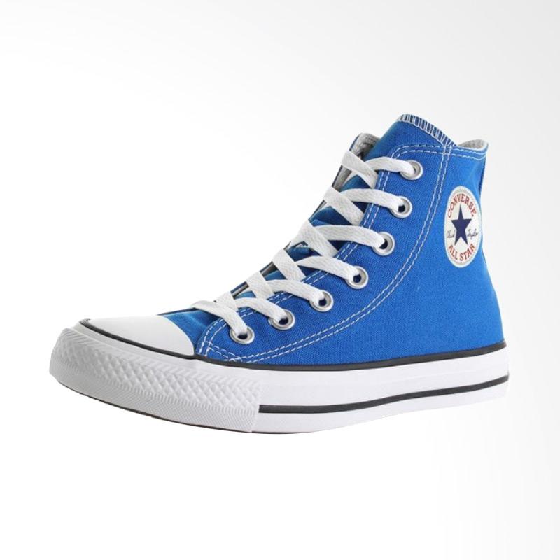Jual Converse Chuck Taylor All Star Hi Men Sneaker Sepatu Pria Blue 155566c Online November 2020 Blibli Com