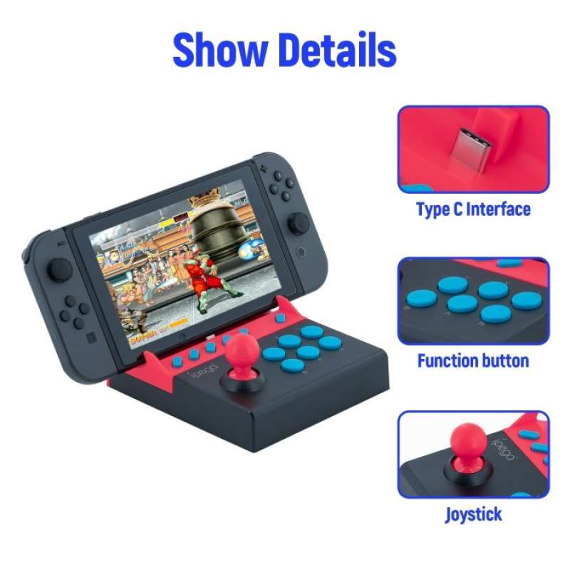 Control Joystick Arcade Ipega Pg9136 Nintendo Switch