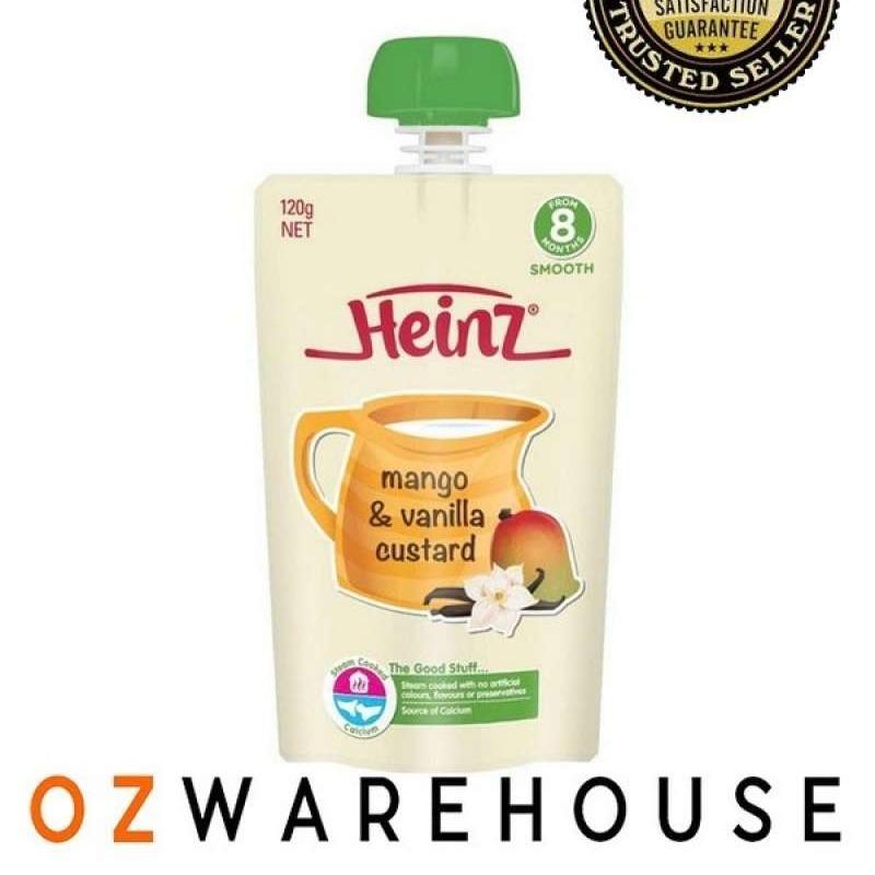 Heinz mango 2025 and vanilla custard
