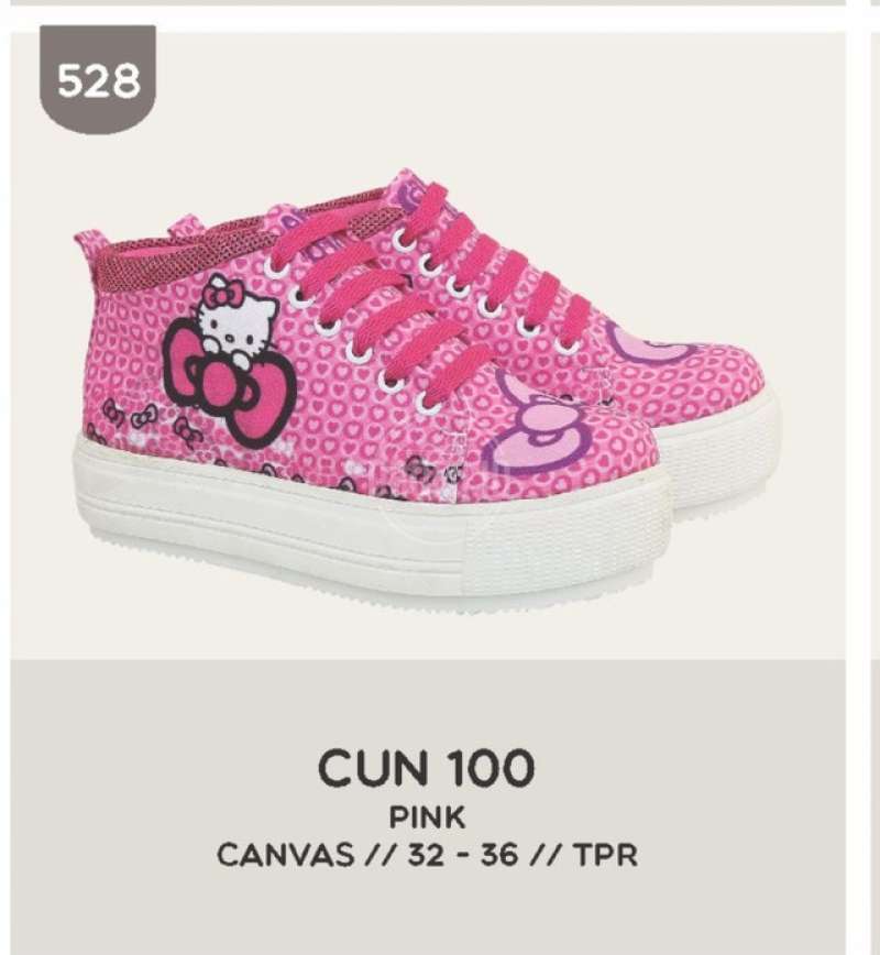 Sepatu vans hello deals kitty di bandung