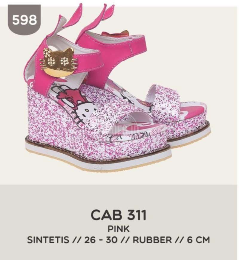 Jual CATENZO JUNIOR Sandal Wedges Anak Perempuan Sintetis PAUD TK