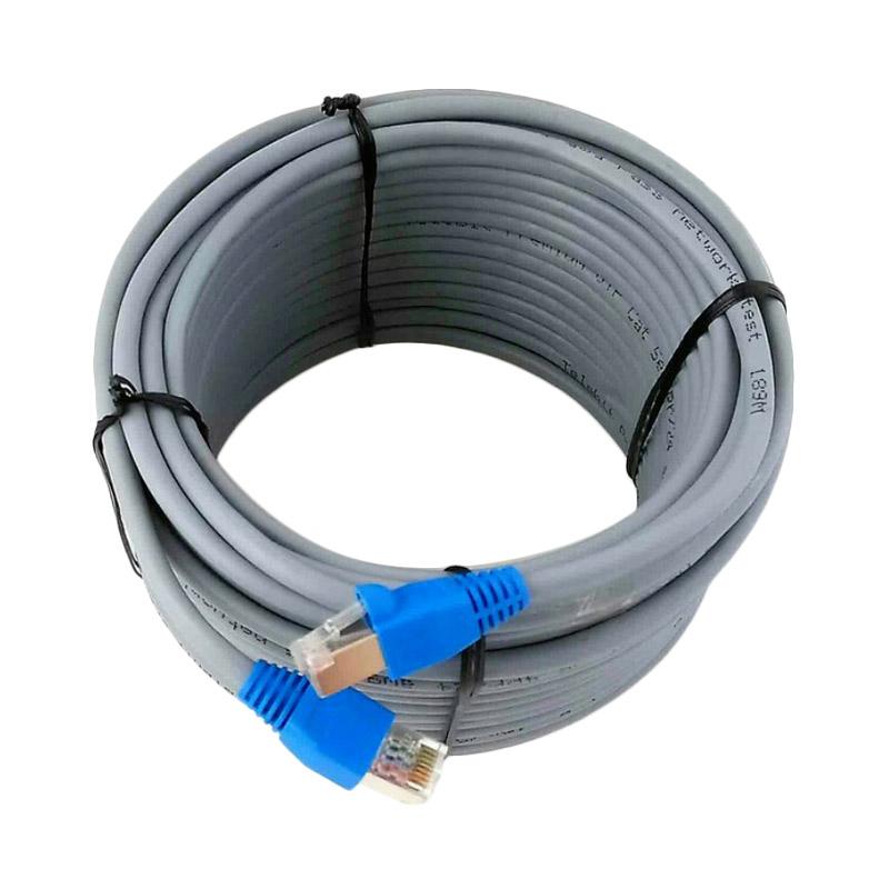 Jual Kabel Modem Router Adsl Hub Dengan 2 Kepala Jack Rj45 20m 20