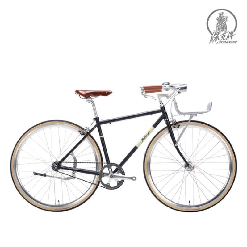 Promo JOKER [Jack] City Bike‧Single speed bicycles single speed city car  retro r XXS 435mm di Seller PChomeSEA Official Store - Taiwan | Blibli