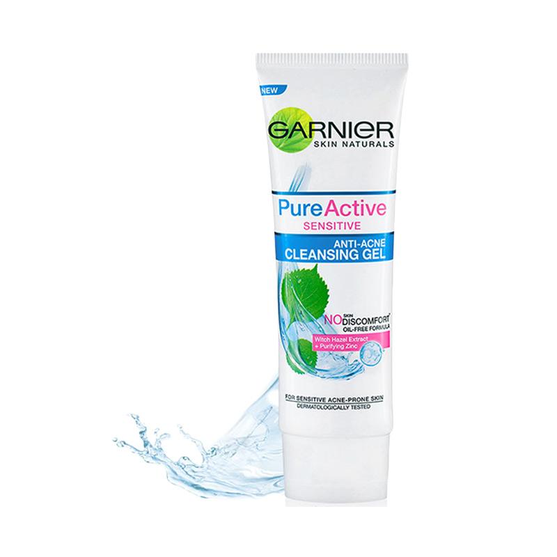 facial foam garnier pure active