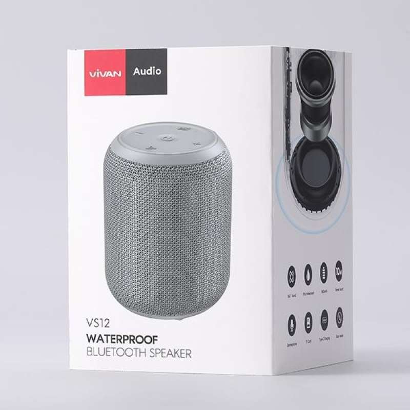 Promo Vivan VS12 Bluetooth Speaker 360 