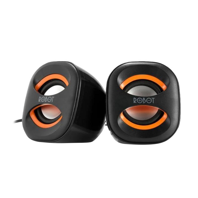 Jual Robot Rs160 Usb Multimedia Portable Music Speaker Hitam Online Februari 2021 Blibli