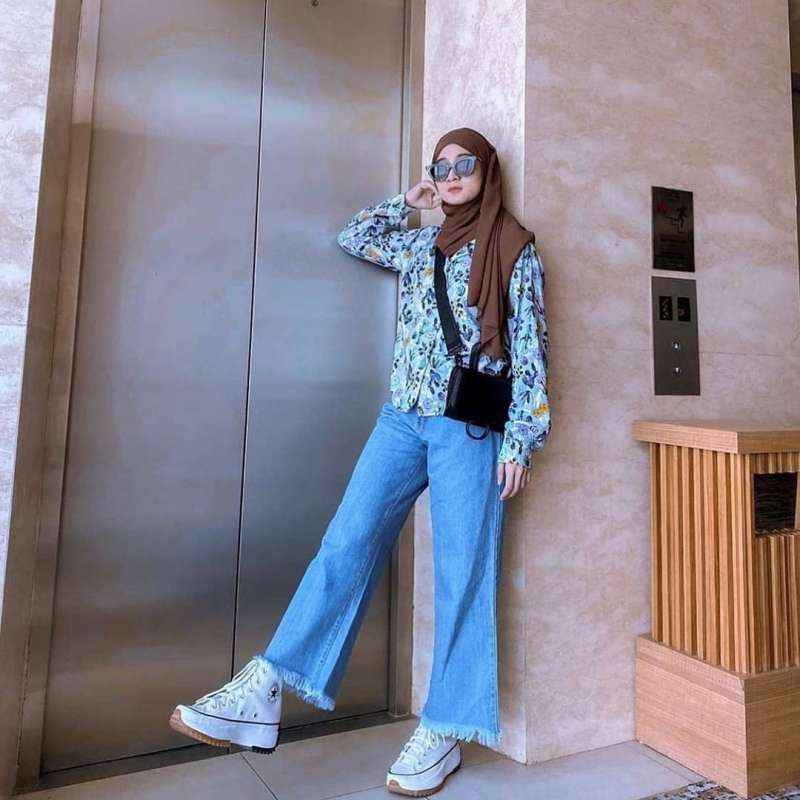 Jual CELANA JEANS KULOT WANITA 27-34 