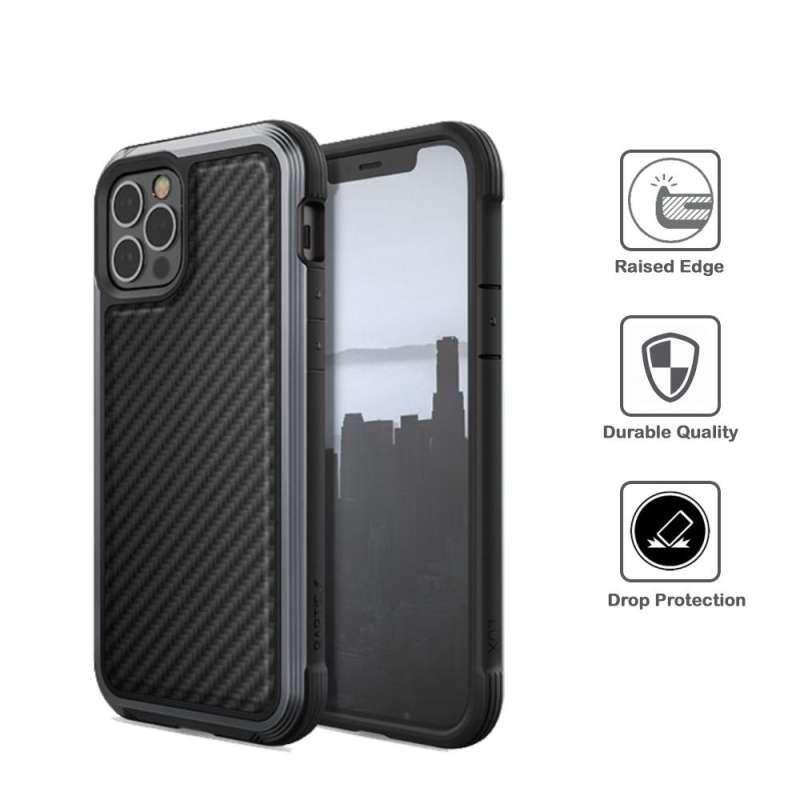 Promo Case iPhone 12 Pro Max 12 Mini X-doria Raptic Lux Armor